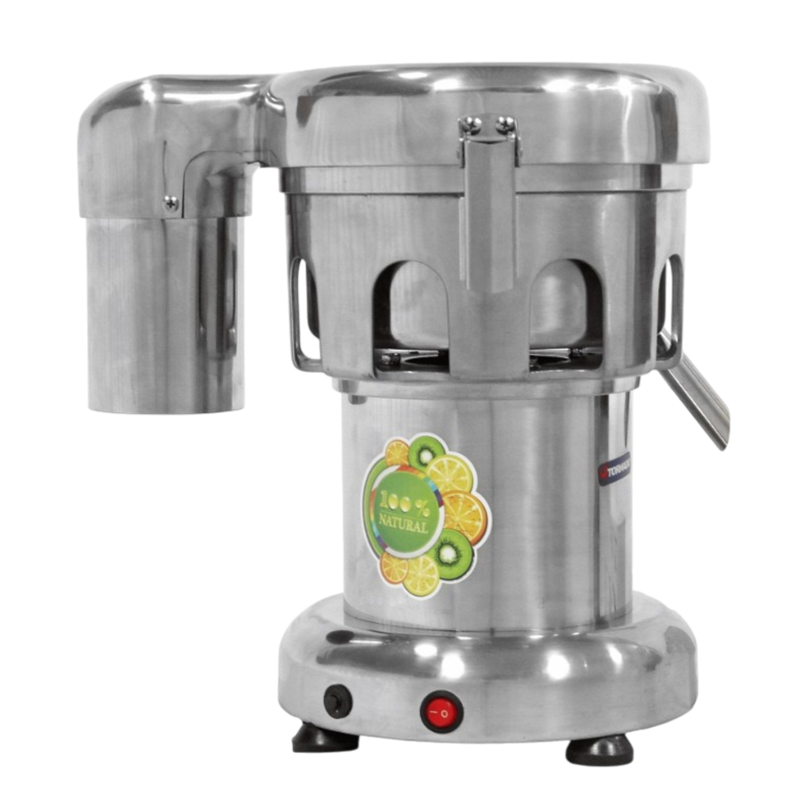 Extractor de jugo de acero inoxidable