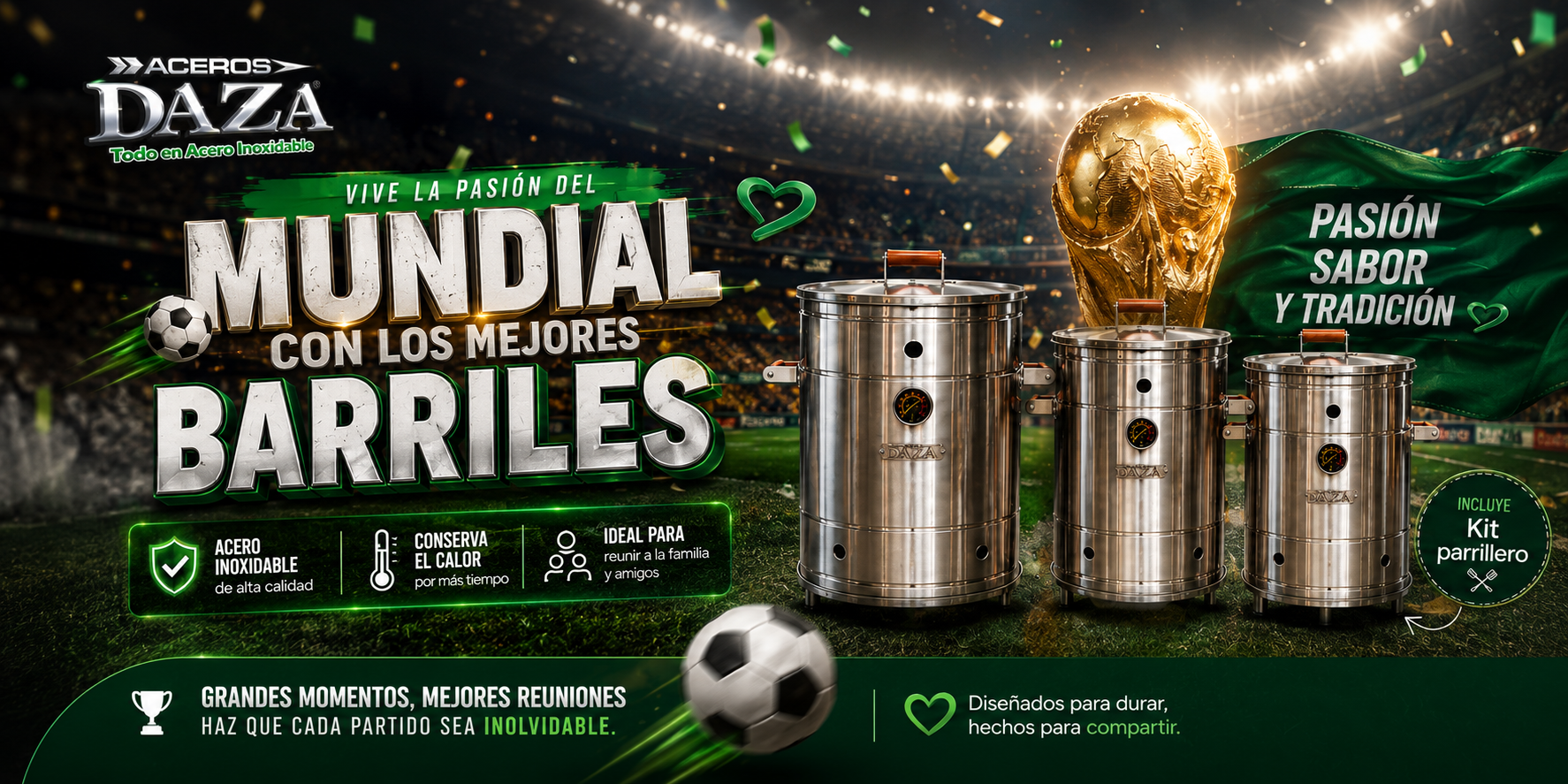 Promoción especial Aceros Daza