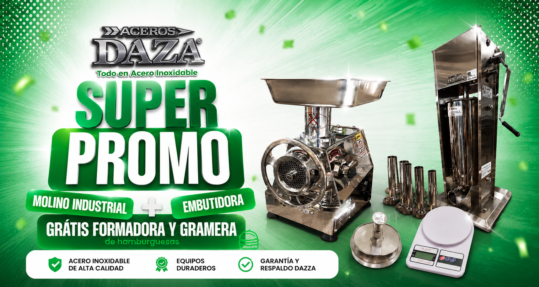 Promoción especial Aceros Daza